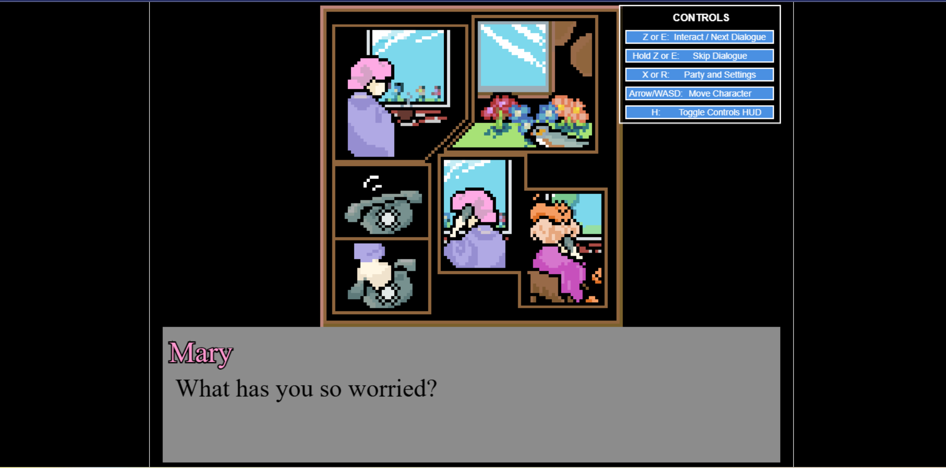 Story Dialogue Example